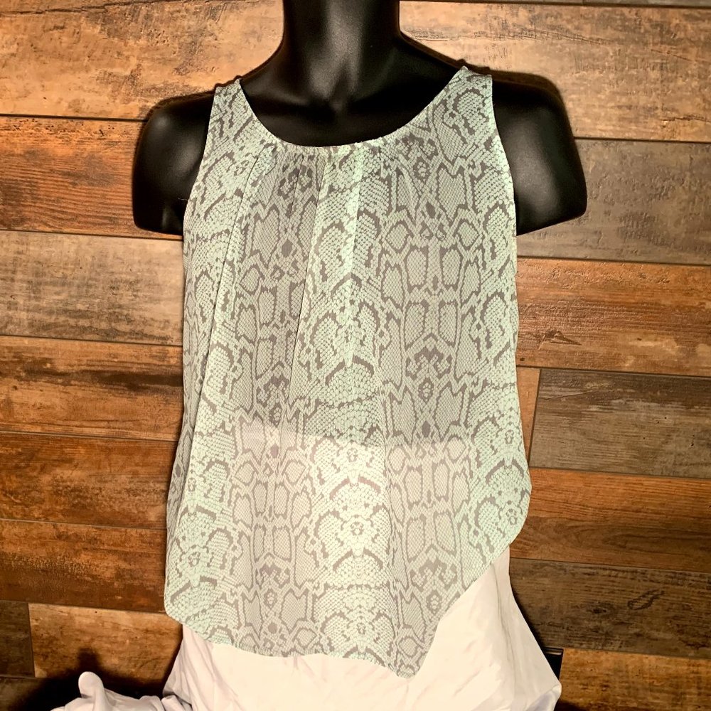 sheer tank top